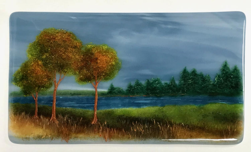 06/01-06/02:FULL!2 Day Fusing Alluring Landscapes,- Visiting Artist Scandia Wood-Blac