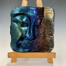 Iridescent Buddha Face by Ruth Grimes