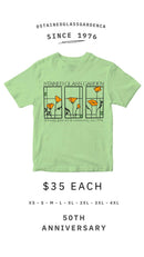 SGG 50th Anniversary t-shirt - many sizes available