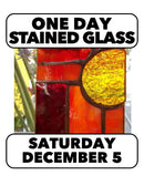 12/5 Stained Glass Intro (1 Day) 10-4pm Saturday