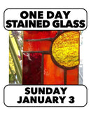 1/3 Stained Glass Intro (1 Day) 10-4pm Saturday