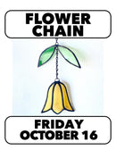 10/16: Stained Glass: Flower Chain (1 Day) 2-5pm Friday