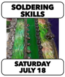 (waitlist) 7/18: Soldering Skills (1 Day) Saturday 10-3pm