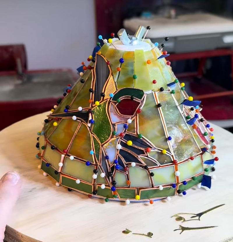 Full! 9/6-9/7 & 9/20-21:Introduction to Tiffany Lamp Making w/ Melanie Walsh (4 Day Intensive)