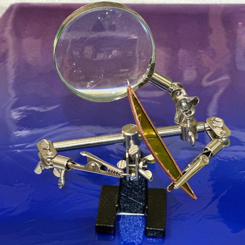 Third Hand Soldering Tool w/ Magnifying Glass