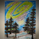 12/14: Full! Fused Winter Landscapes (1 Day) Sunday 1:30-4pm