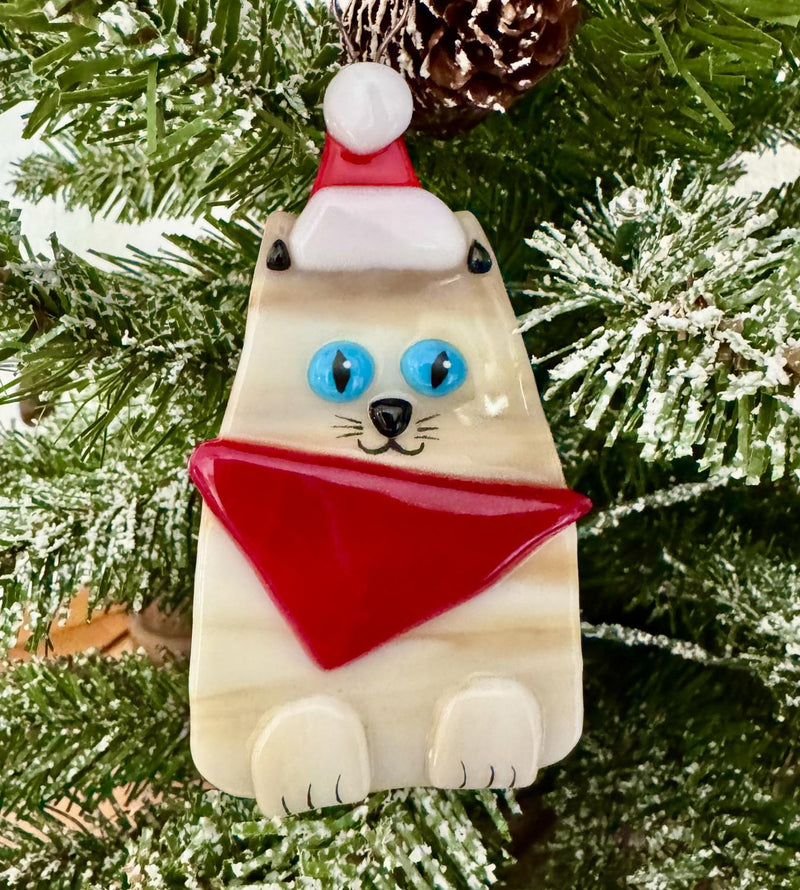 (1 spot left!) 12/6:Fused Holiday Ornaments (1 Day) Saturday 10-1pm