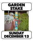 12/13: Intro to Fusing: Fused Garden Stakes Sunday 10 - 12:30pm