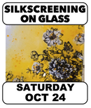 10/24:Collage & Color: Silkscreens & Stencils (1 Day) Saturday  2-4:30pm