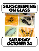 10/24:Collage & Color: Silkscreens & Stencils (1 Day) Saturday  2-4:30pm