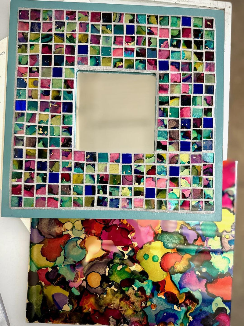 5/18:FULL!Gilded Mosaic Mirrors Sunday 10-4pm w/ Deborah O'Rourke