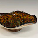 Blown Ruffle Bowl by The Glass Forge