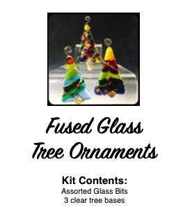 Fused Holiday Tree Ornament kit