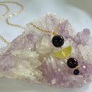 Lotus Leaf Necklace by Teofilia's - Maria Rose