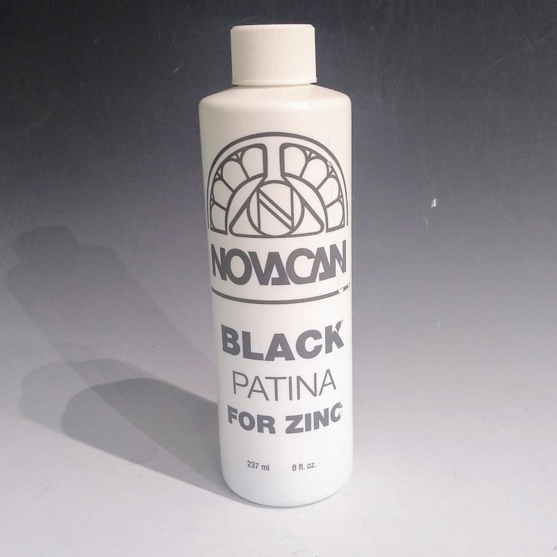 Novacan Patina Black for Zinc