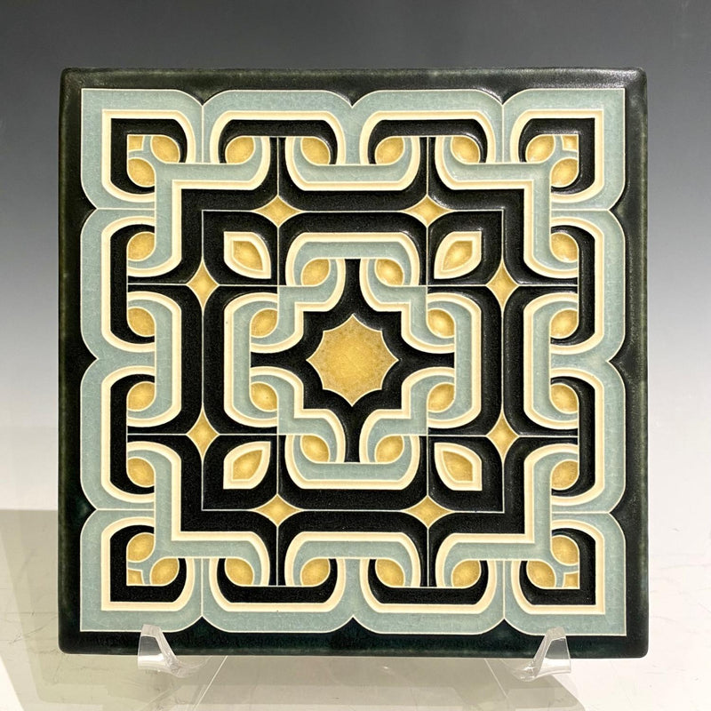 Ovation Deco 8x8 Tile by Motawi